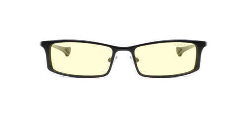 Gunnar Phenom Computer Eyeglasses / Size 55 / Onyx / Amber