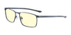 Gunnar Mendocino Computer Eyeglasses | Size 55 / Midnight Blue / Amber