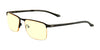 Gunnar Marin Computer Eyeglasses | Size 54 / Onyx / Amber