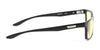 Gunnar Vertex Computer Eyeglasses | Size 55 / Gray Crystal / Amber