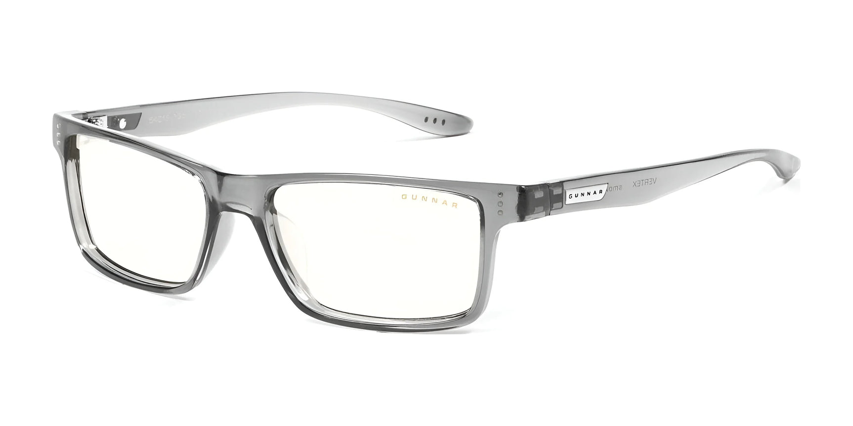 Gunnar Vertex Reading Computer Glasses Clear / Gray Crystal Gunnar Vertex Reading Computer Glasses Clear / Gray Crystal