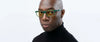 Gunnar Vertex Computer Eyeglasses | Size 55 / Gray Crystal / Amber