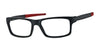 Haggar HAC109 Eyeglasses | Size 54 / Black/Red