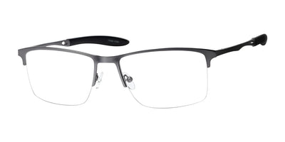 Haggar HAC119 Eyeglasses Matte Gun
