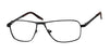 Haggar HAC121 Eyeglasses | Size 57 / Matte Black