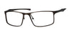 Haggar HAC125 Eyeglasses | Size 57 / Chocolate