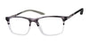 Haggar HAC126 Eyeglasses | Size 54 / Grey Fade