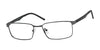 Haggar HFT535 Eyeglasses | Size 55 / Matte Gun