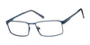 Haggar HFT540 Eyeglasses | Size 55 / Matte Navy