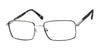 Haggar HFT548 Eyeglasses | Size 57 / Black/Gun