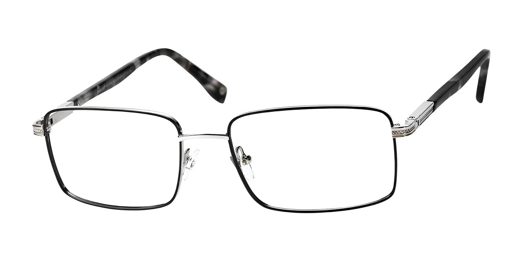 Haggar HFT548 Eyeglasses Black / Gun Haggar HFT548 Eyeglasses Black / Gun
