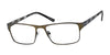 Haggar H251 Eyeglasses | Size 57 / Chocolate