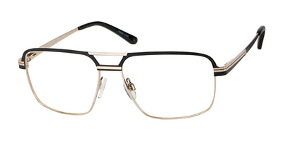 Haggar H294 Eyeglasses Black / Gold