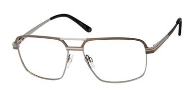 Haggar H294 Eyeglasses Charcoal / Gun