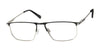 Haggar H298 Eyeglasses | Size 57 / Black/Silver