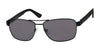 Haggar HS2015 Sunglasses | Size 58 / Matte Black