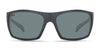 Hobie Eyewear Baja Sunglasses / Satin Black / Copper w. Sea Green Mirror Polarized (PC) / Size 64