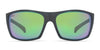 Hobie Eyewear Baja Sunglasses / Satin Black / Copper w. Sea Green Mirror Polarized (PC) / Size 64