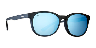 Hobie Eyewear BELLS Sunglasses Satin Black / Cobalt Mirror
