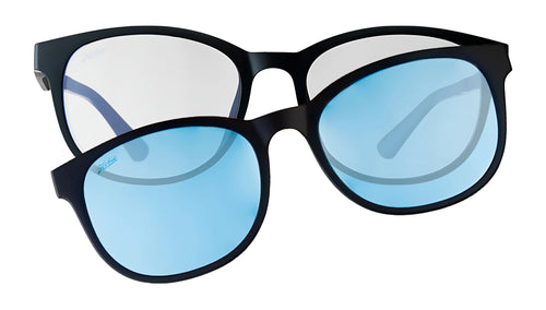 Hobie Eyewear BELLS Sunglasses / Size 53 / Satin Black / Copper