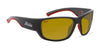 Hobie Eyewear HANK CHERRY BLUEFIN FLOAT Sunglasses | Size 63 / Satin Black/Red / Sightmaster Plus
