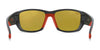 Hobie Eyewear HANK CHERRY BLUEFIN FLOAT Sunglasses | Size 63 / Satin Black/Red / Cobalt Mirror