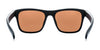 Hobie Eyewear COASTAL FLOAT Sunglasses | Size 54 / Satin Black / Cobalt Mirror