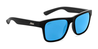 Hobie Eyewear COASTAL FLOAT Sunglasses Satin Black / Cobalt Mirror