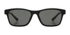 Hobie Eyewear CRESCENT Sunglasses | Size 52 / Satin Black / Cobalt Mirror