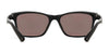 Hobie Eyewear CRESCENT Sunglasses | Size 52 / Satin Black / Cobalt Mirror