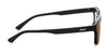 Hobie Eyewear CRESCENT Sunglasses | Size 52 / Satin Black / Cobalt Mirror