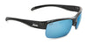 Hobie Eyewear EDDY FLOAT Sunglasses | Size 63 / Shiny Black / Cobalt Mirror