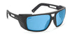 Hobie Eyewear EL MATADOR Sunglasses | Size 61 / Satin Black / Cobalt Mirror