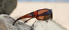 Hobie Eyewear EVERGLADES FLOAT Sunglasses | Size 63 / Shiny Dark Brown Tortoise / Copper