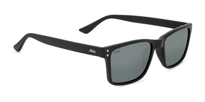 Hobie Eyewear FLATS Sunglasses Satin Black / Grey
