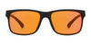 Hobie Eyewear HUNTINGTON Sunglasses | Size 65 / Satin Black / Copper