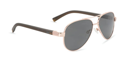 Hobie Eyewear LOMA Sunglasses Shiny Rose Gold / Grey