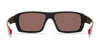 Hobie Eyewear HANK CHERRY MOJO FLOAT Sunglasses | Size 67 / Satin Black/Red / Cobalt Mirror