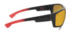 Hobie Eyewear HANK CHERRY MOJO FLOAT Sunglasses | Size 67 / Satin Black/Red / Cobalt Mirror