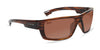 Hobie Eyewear MOJO FLOAT Sunglasses | Size 67 / Shiny Brown Wood Grain / Copper