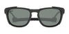Hobie Eyewear MONARCH FLOAT Sunglasses | Size 53 / Satin Black / Sea Green Mirror