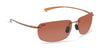 Hobie Eyewear RIPS Sunglasses | Size 62 / Shiny Crystal Brown / Copper