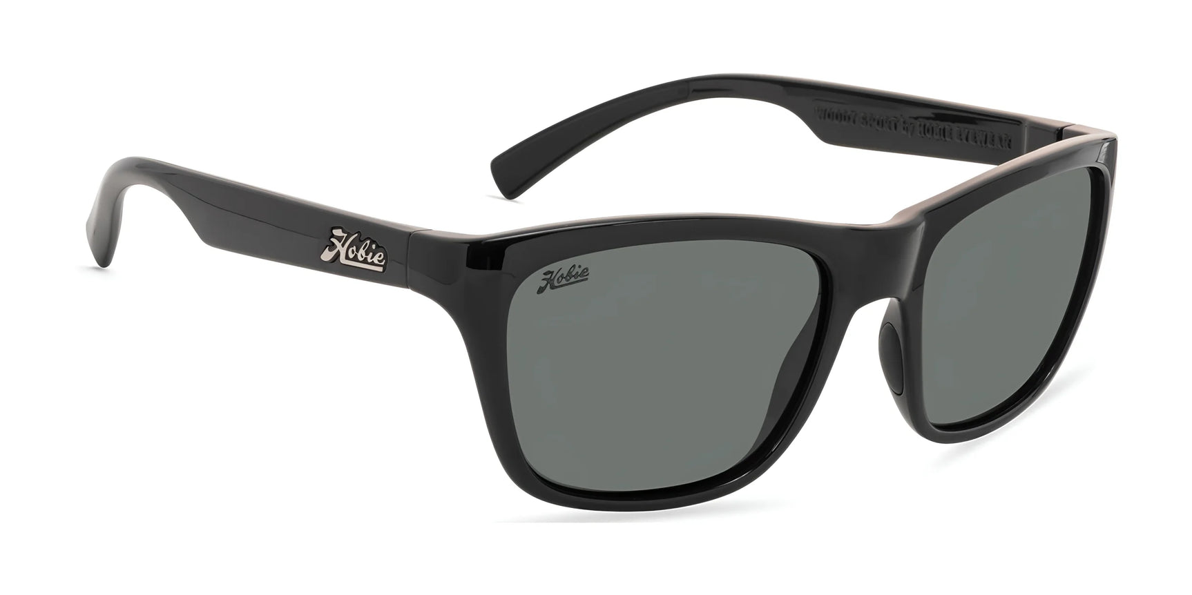 Hobie Eyewear WOODY SPORT Sunglasses Shiny Black / Grey Hobie Eyewear WOODY SPORT Sunglasses Shiny Black / Grey