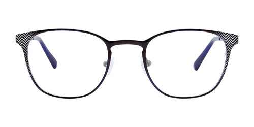 iCHILL C7002 Eyeglasses / Size 48 / Shiny Blue Marbled & Silver & Light Grey