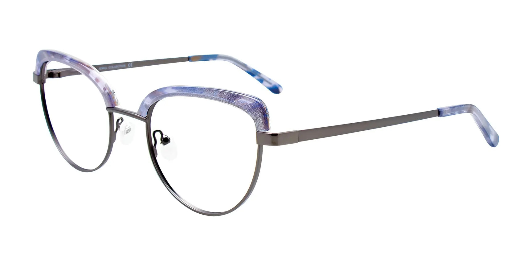 iCHILL C7029 Eyeglasses Light Blue Crystal Marbled & Sparkles iCHILL C7029 Eyeglasses Light Blue Crystal Marbled & Sparkles