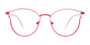 iCHILL C7038 Eyeglasses | Size 50 / Shiny Purple & Crystal