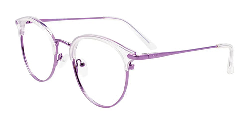 iCHILL C7038 Eyeglasses / Size 50 / Shiny Purple & Crystal