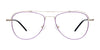 iCHILL C7042 Eyeglasses | Size 54 / Satin Black & Shiny Copper