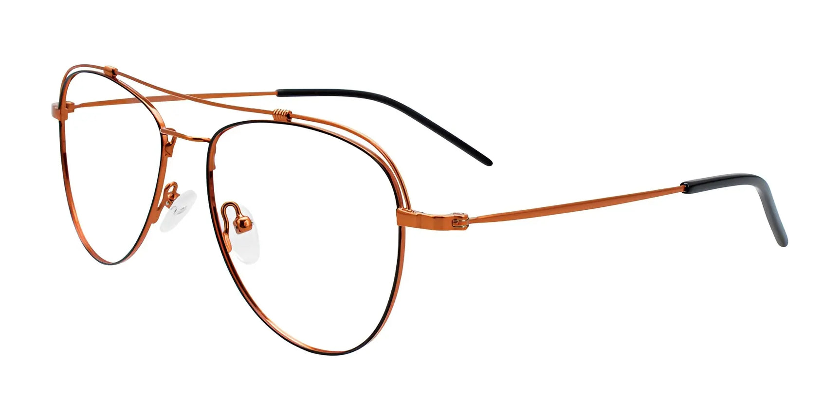 iCHILL C7042 Eyeglasses Satin Black & Shiny Copper iCHILL C7042 Eyeglasses Satin Black & Shiny Copper