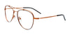 iCHILL C7042 Eyeglasses | Size 54 / Satin Black & Shiny Copper